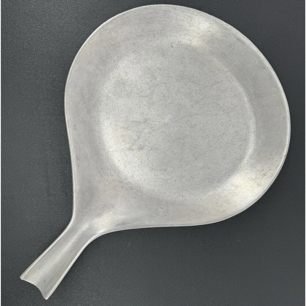 Vintage Bon Chef 5012-N Aluminum Skillet Pewter-Glow Finish 10 inch Lafayette NJ